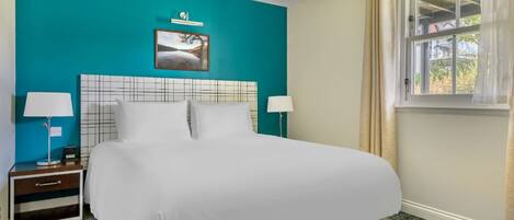 1 slaapkamer, een strijkplank/strijkijzer, gratis wifi, beddengoed