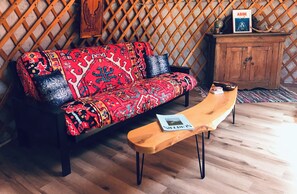 Fireplace, books