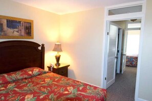 2 bedrooms, in-room safe, iron/ironing board, WiFi