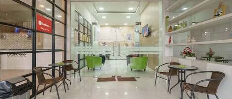 Sala de estar en el lobby
