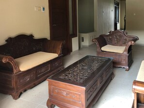 Zona de estar del vestíbulo