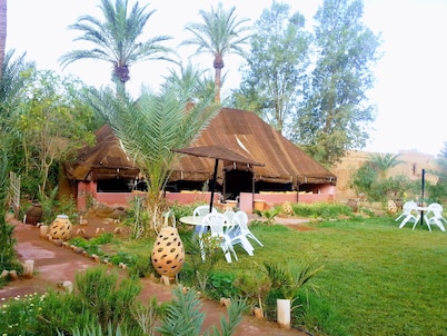 Paradise in the southern desert Morocco