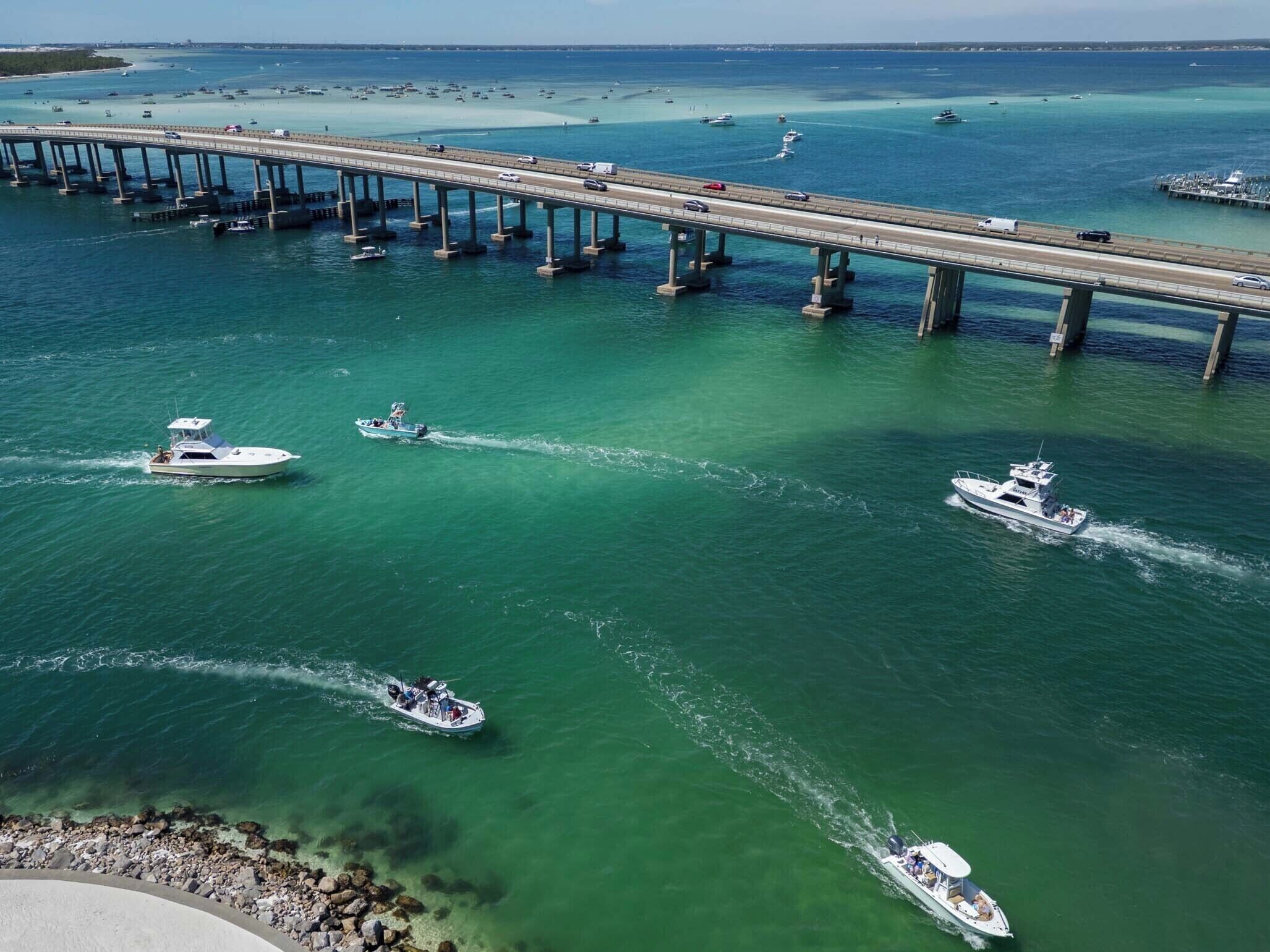 Crab Island Aerial View