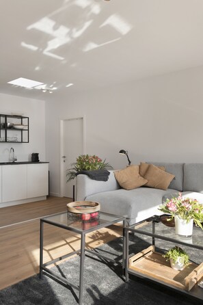 Flat-screen TV - Luxurious Penthouse, rooftop terrace, spectacular view! (Antwerpen)