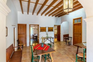 Dining - Holiday Home “Ses Cases Noves” with Pool, Terrace & WiFi (SA RAPITA)