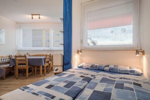 1 Schlafzimmer, kostenloses WLAN, Bettwäsche