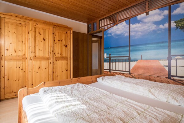 2 Schlafzimmer, Bügeleisen/Bügelbrett, kostenloses WLAN, Bettwäsche