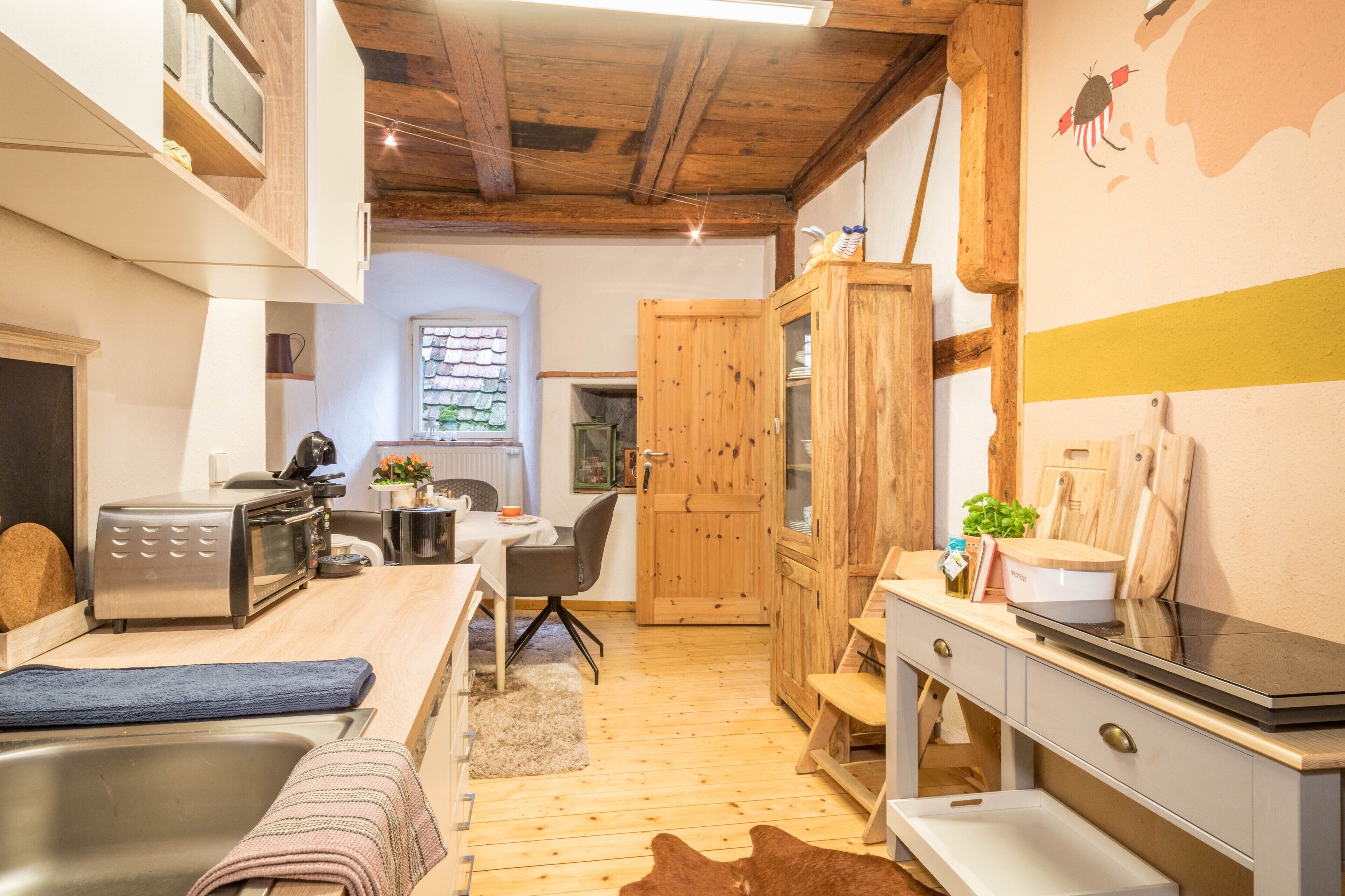 Kühlschrank, Ofen, Herdplatte, Geschirrspüler