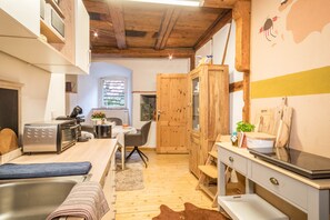 Fridge, oven, stovetop, dishwasher - Extraordinary Apartment “Ferienwohnung Lemkamp” close to Lake Constance (Markdorf)