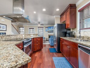 Microwave, dishwasher