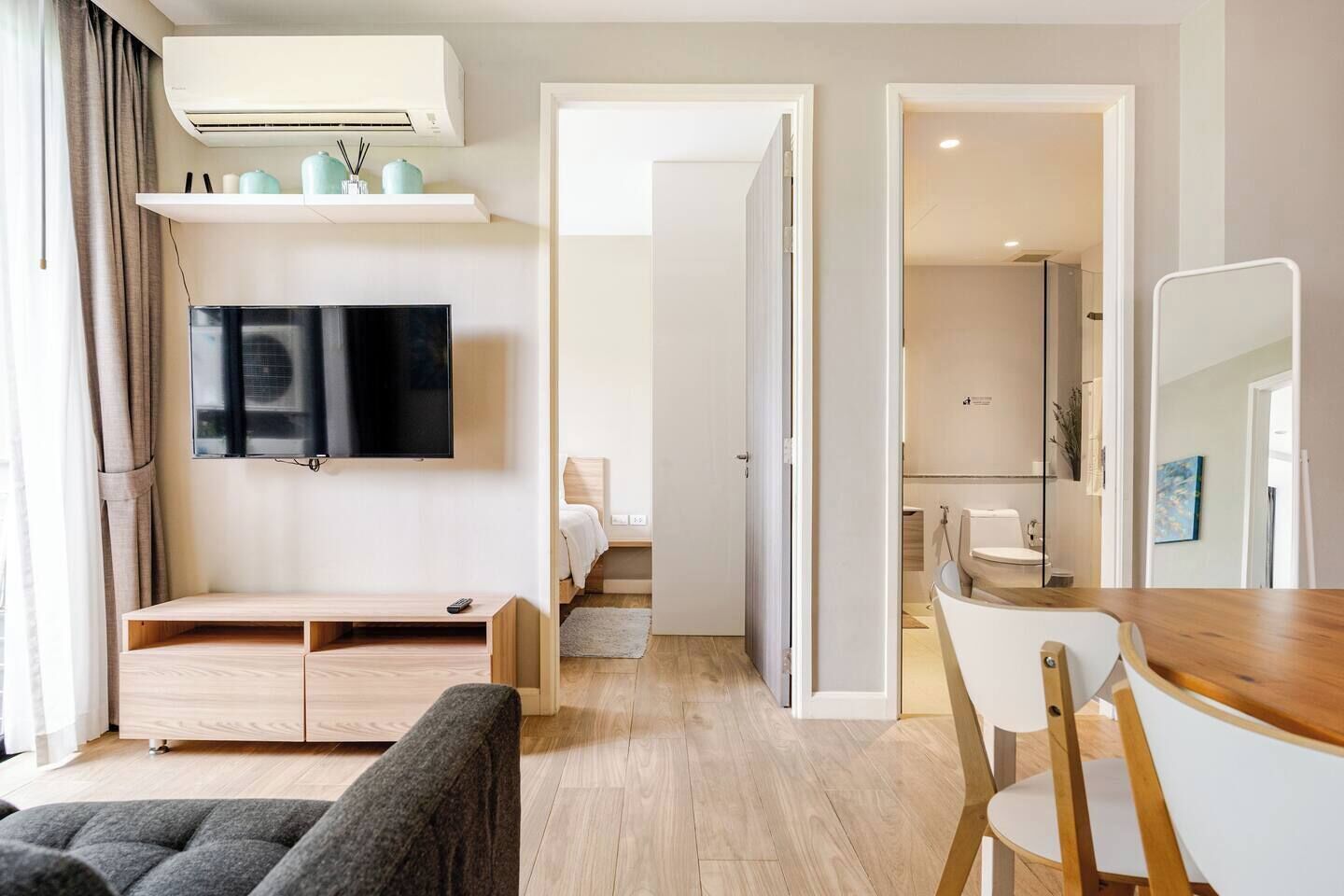 Appartement Supérieur | Rideaux occultants, Wi-Fi gratuit