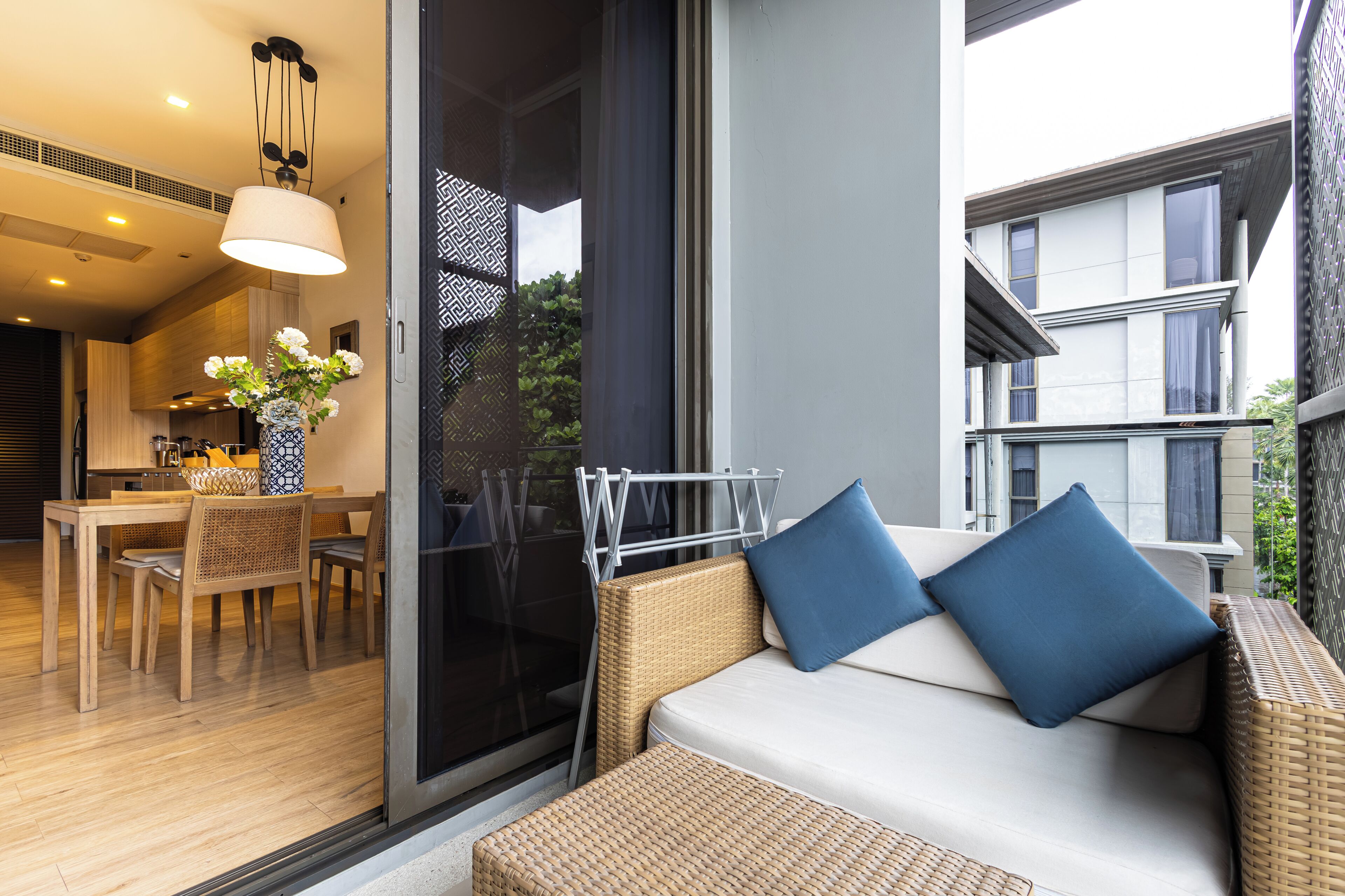 Apartemen Bisnis | Teras/patio