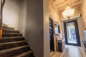 Interior entrance