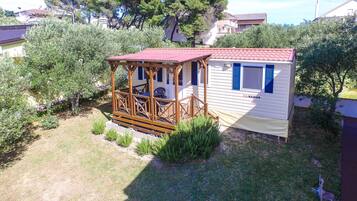 Casa rodante familiar | Terraza o patio