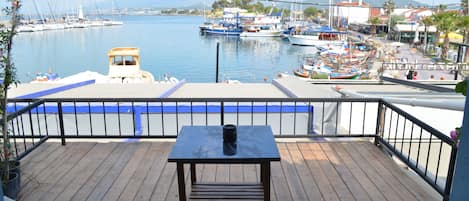 Standard Room, 1 Double Bed, Balcony, Sea View | View from room