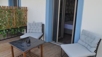 Standard Room, 1 Double Bed, Balcony, Sea View | Balcony