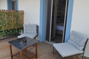 Standard Room, 1 Double Bed, Balcony, Sea View | Balcony