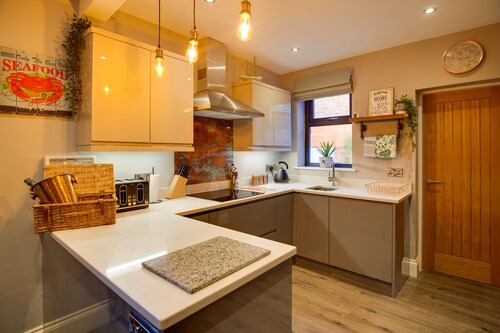 The Station Lodge, Filey. Sleeps 12