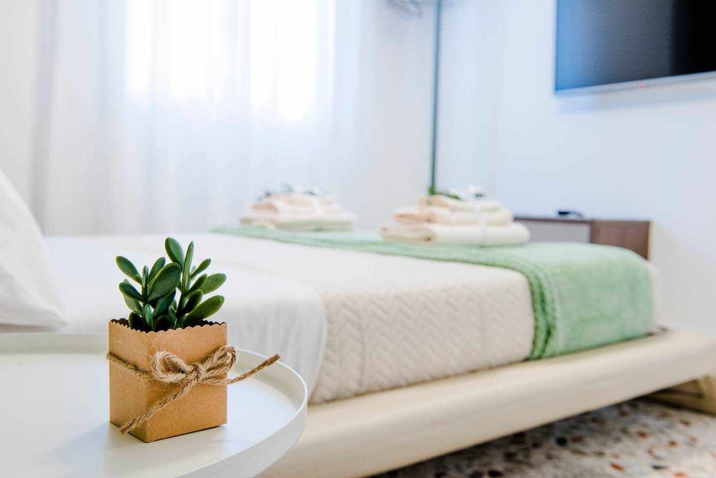 1 室のベッドルーム、アイロン / アイロン台、WiFi