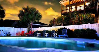 Private Pool - 5 BD 3.5 BA - Ocean view - 2nd Row - de Lime & de Coconut