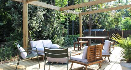 Villa Les Hibiscus - 500m de la plage - style chaleureux et design pour 8