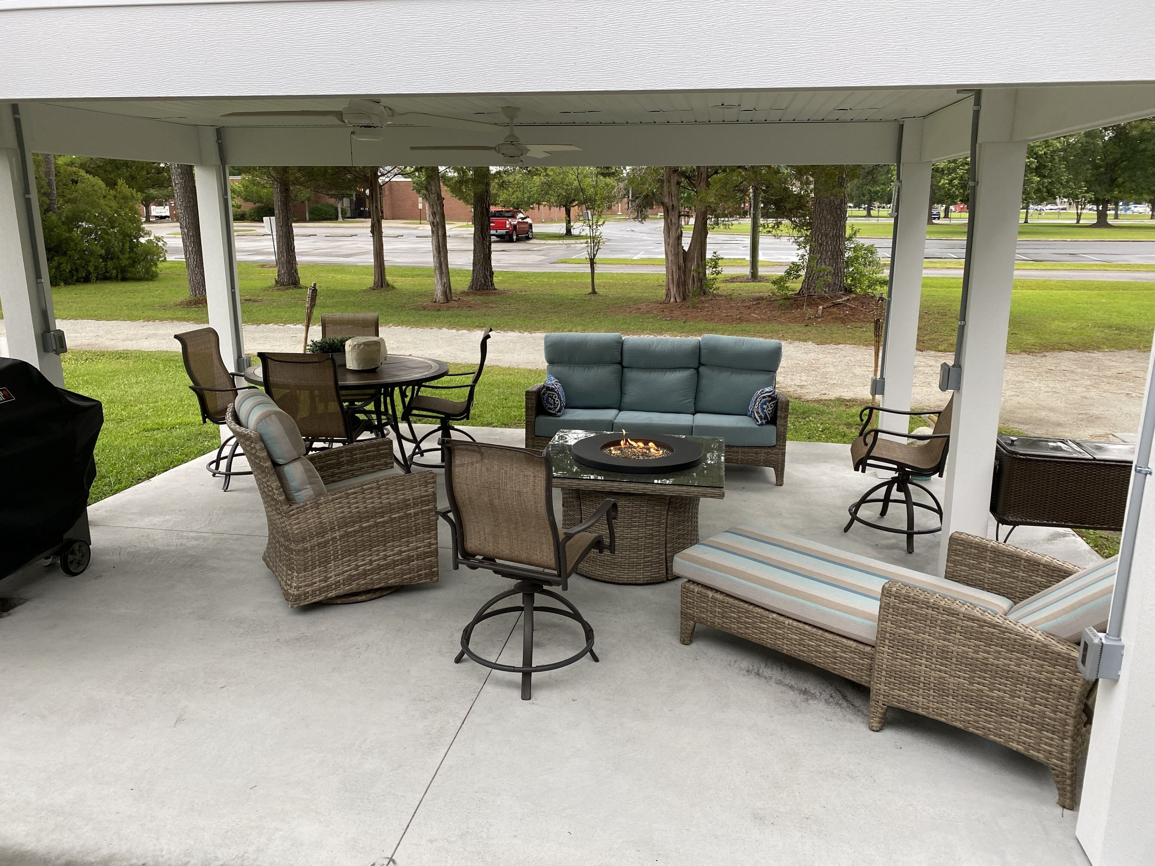 Servei de restauració a l'aire lliure