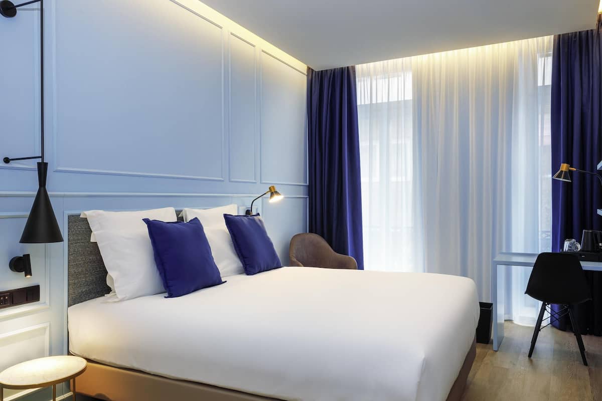 Minibar, desk, blackout curtains, soundproofing