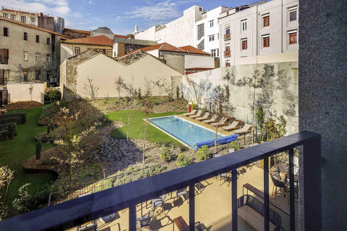 Classic Room, Multiple Beds, Garden View | Minibar, desk, blackout curtains, soundproofing