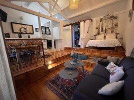 Appartement, en-suite badkamer, uitzicht op tuin (L atypique)