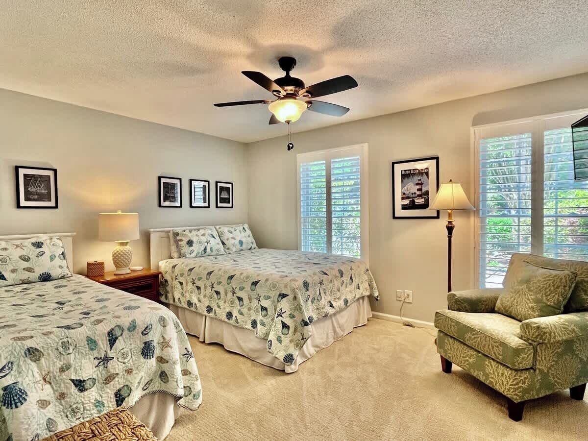2 bedrooms, iron/ironing board, free WiFi, bed sheets