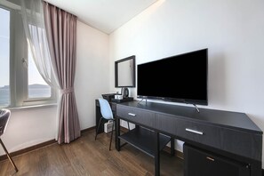 Habitación doble Deluxe, para no fumadores, vista al océano | Wifi gratis 