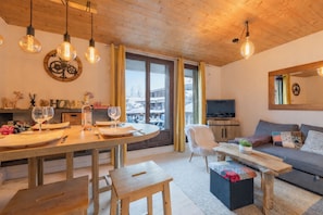 Living and dining room