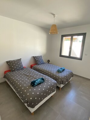 2 chambres, fer et planche à repasser, Wi-Fi