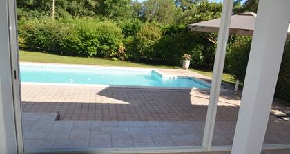 5* luxury villa with swimming pool/boulodrome, near Moliets Plage and Golf course