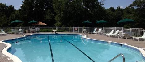 Seasonal outdoor pool