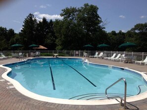 Seasonal outdoor pool - Countryside Cottages (Bartonsville)