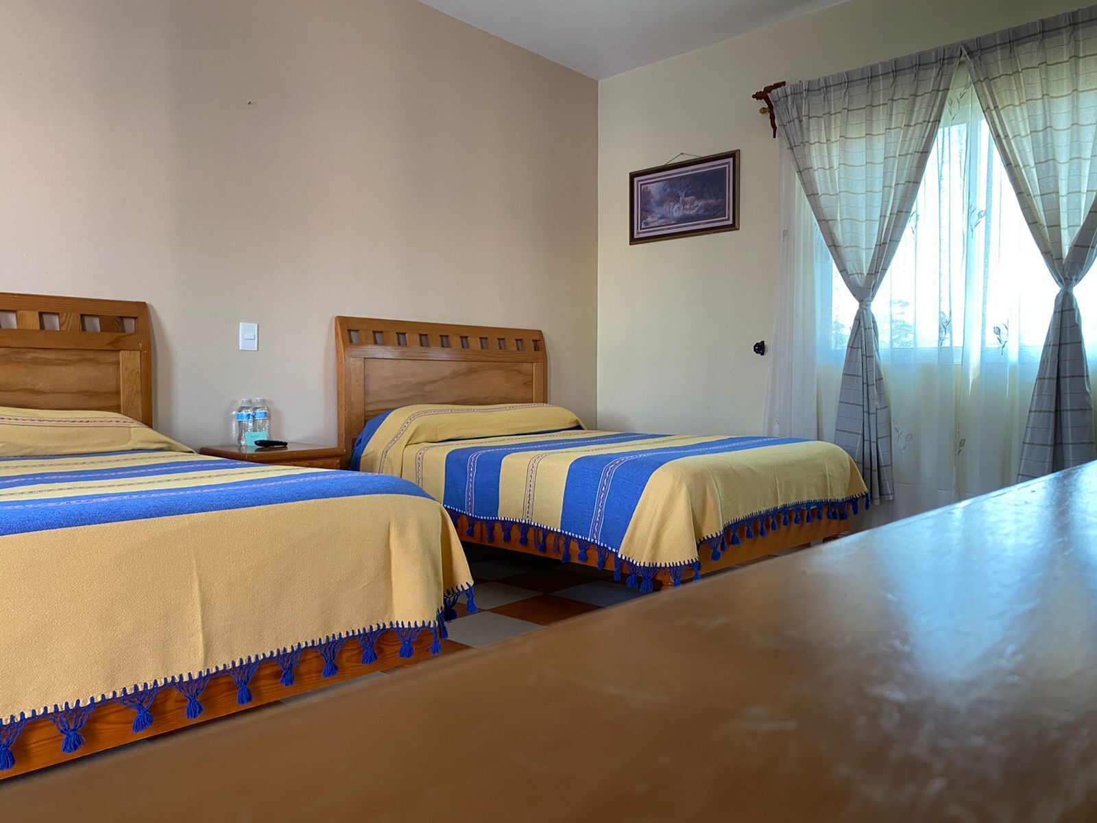 individually decorated, individually furnished, desk, laptop workspace