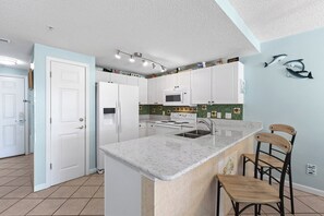 Dishwasher, dining tables