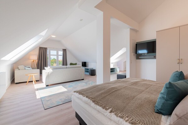 2 Schlafzimmer, Zimmersafe, WLAN, Bettwäsche
