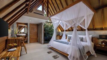 One Bedroom Villa with Free Daily Afternoon Tea | Minibar, desk, free WiFi, bed sheets