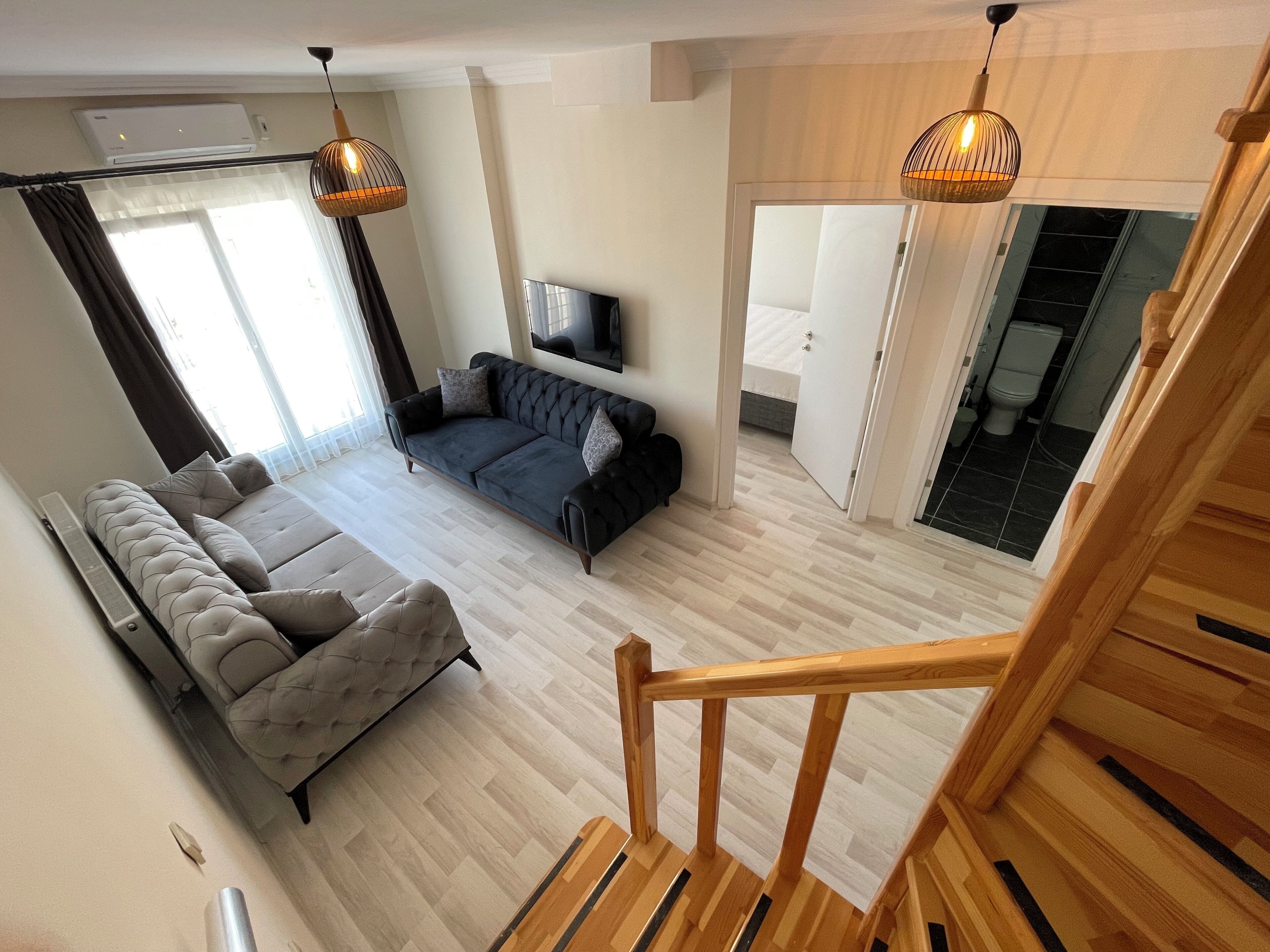 Family Duplex, 2 Bedrooms, City View | Bed sheets