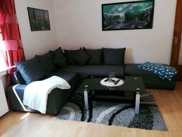 TV, books, music library