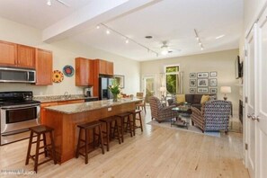 Fridge, microwave, oven, stovetop - Union Pier Condo With Association Pool! Close To Beach and Downtown! (Union Pier)