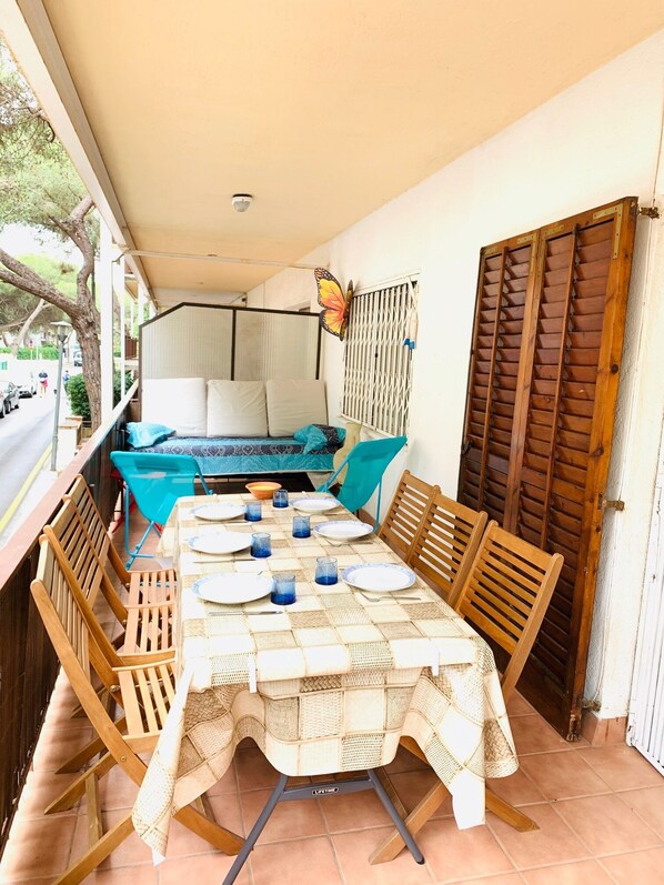 Restauration en plein air