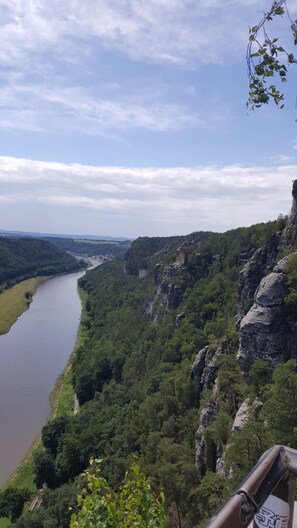 Vista desde la propiedad
