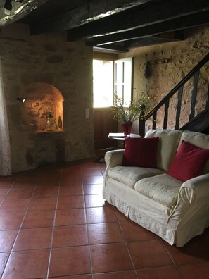Living area - Gite de Seuil (Roussac)