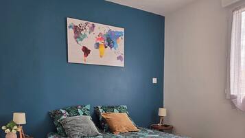 2 slaapkamers, wifi, beddengoed