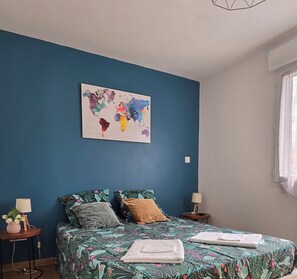 2 dormitorios, wifi, ropa de cama