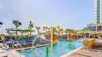 Indoor pool, outdoor pool