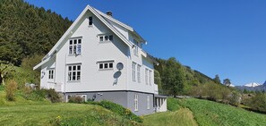 Overnatningsstedets facade